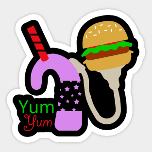 Cochlear Implant - Yum Yum Design Sticker